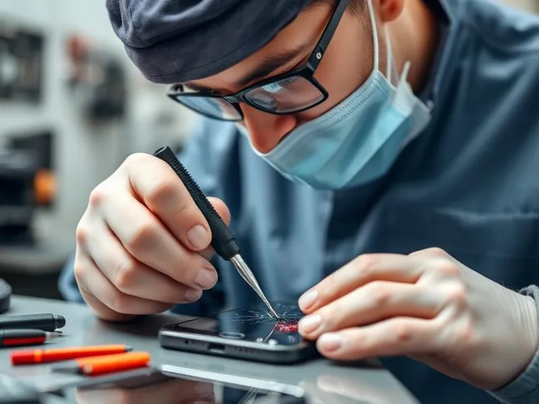 iPhone screen repair Macon GA - cracked screen fix